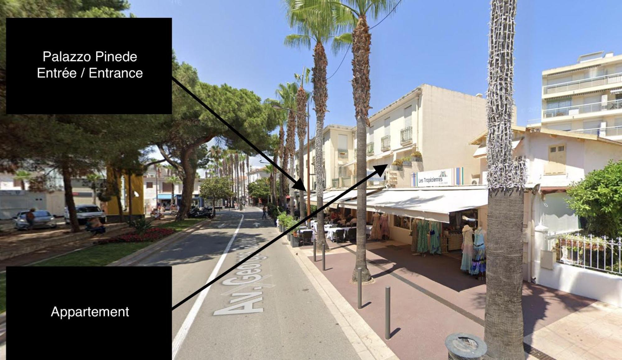 Appartement Sur La Pinede A Juan Les Pins أنتيب المظهر الخارجي الصورة